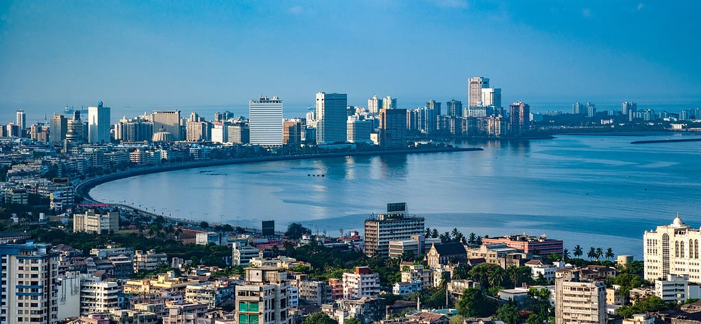 Mumbai, India, skyline urbano, paesaggio urbano, città, India