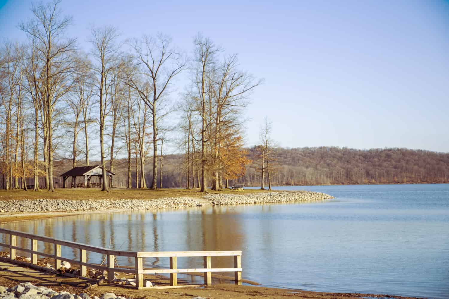 Primavera in erba al lago Monroe IN