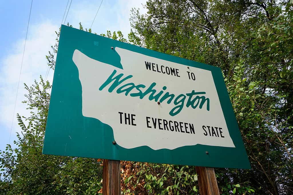 Benvenuti a Washington - segno dello stato