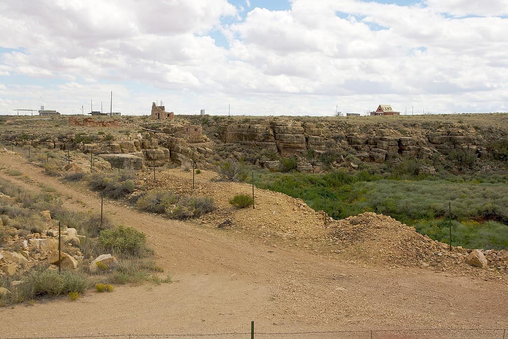 Città di due pistole, paesaggio dell'Arizona