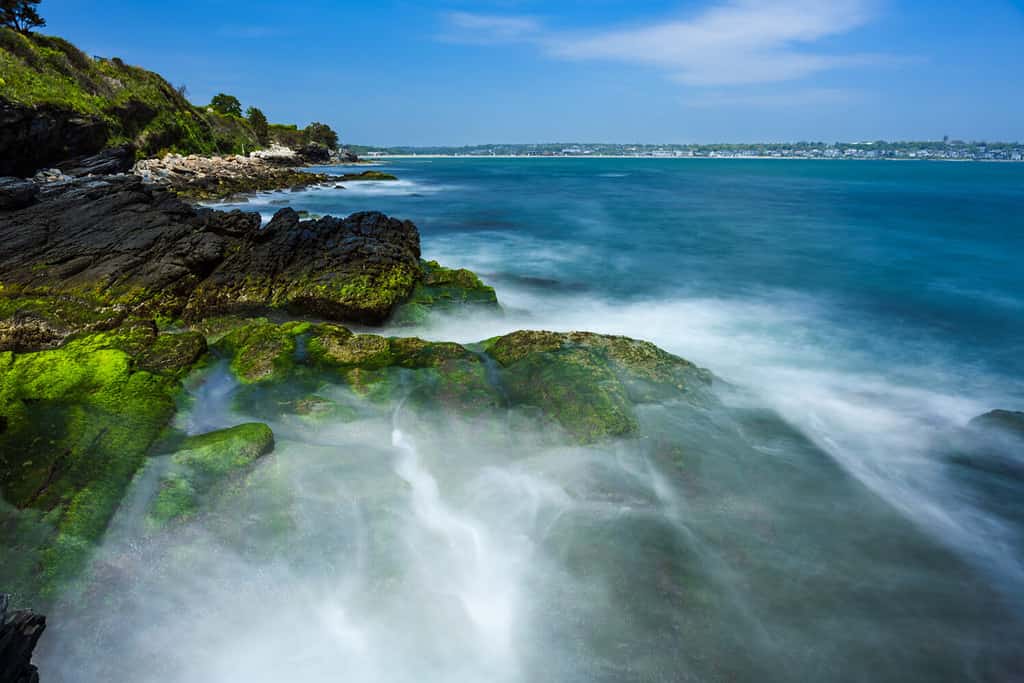 La spiaggia di Newport Rhode Island Easton