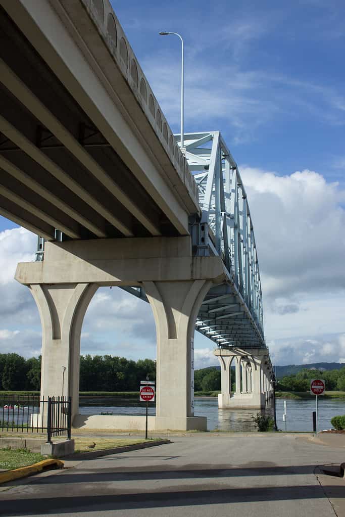 Il ponte Wabasha-Nelson è un ponte a travatura reticolare che collega Wabasha, Minnesota, con Nelson, Wisconsin, attraversando il fiume Mississippi.