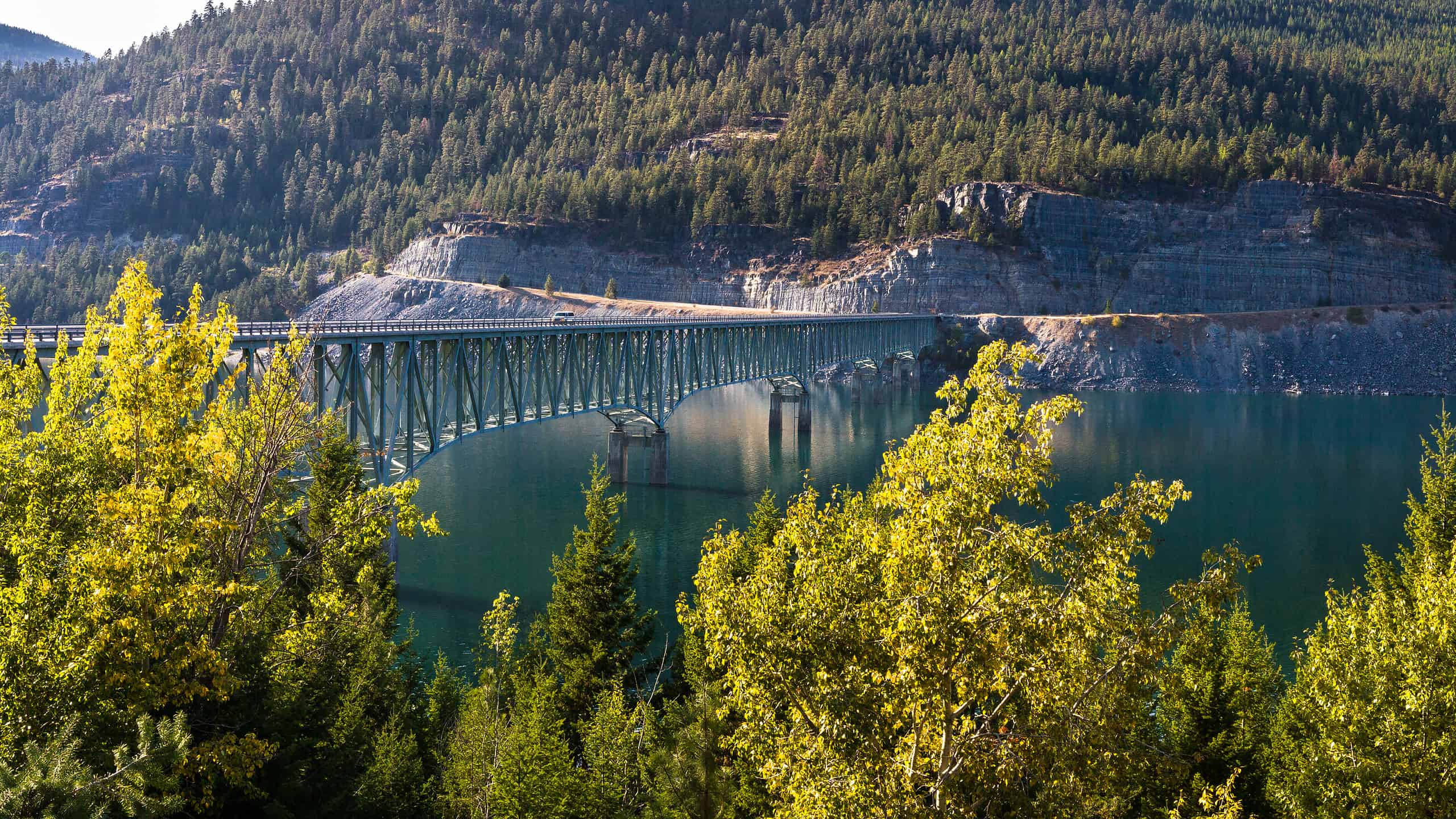 Ponte sul Lago Koocanusa