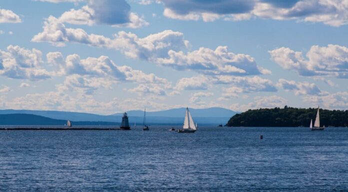 Lago Champlain, Vermont