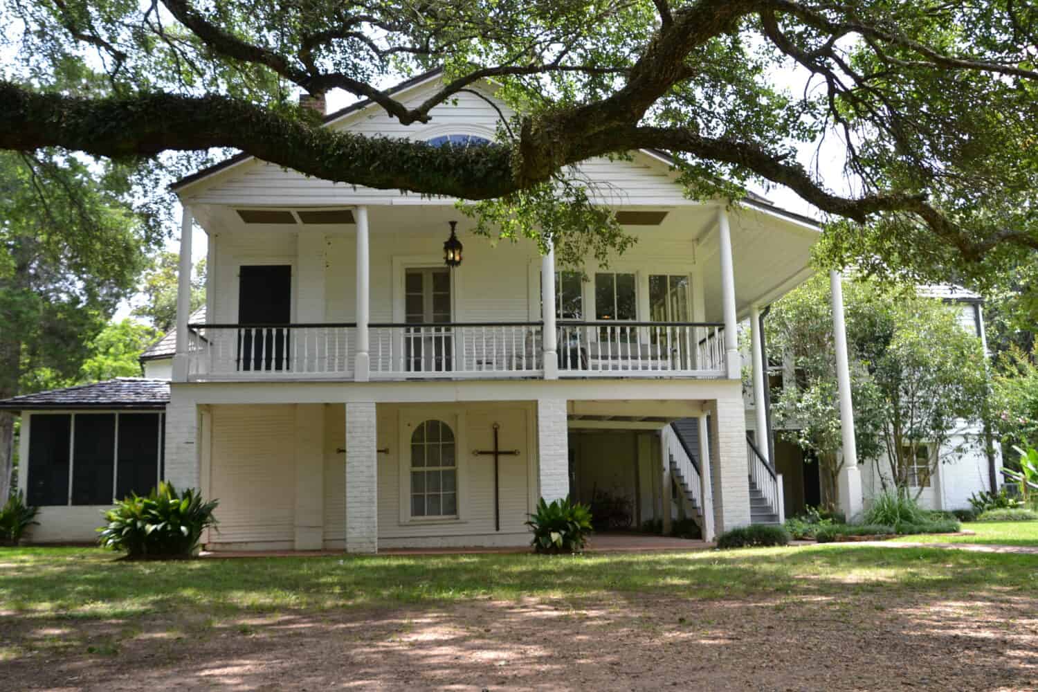 Oakland Plantation, parte del Cane River Creole National Historical Park situato a Natchitoches, Louisiana 