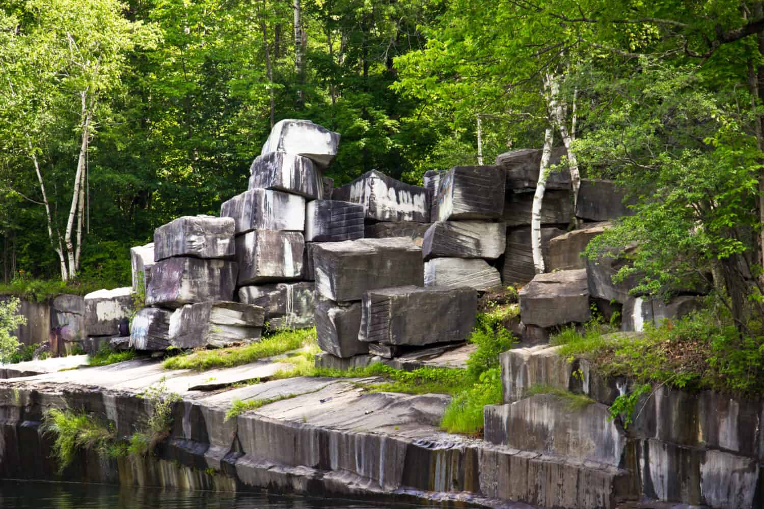 Nel Dorset, nel Vermont, si trova la più antica cava di marmo degli Stati Uniti, operativa dal 1785 al 1917.