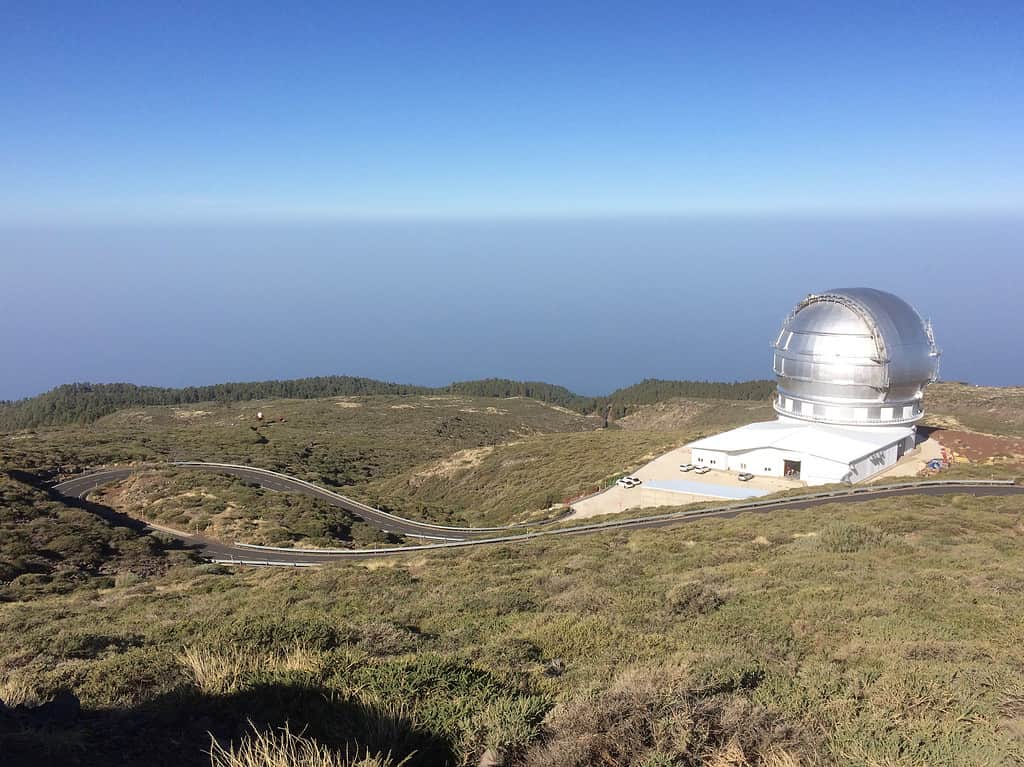 Un osservatorio situato a La Palma, in Spagna.