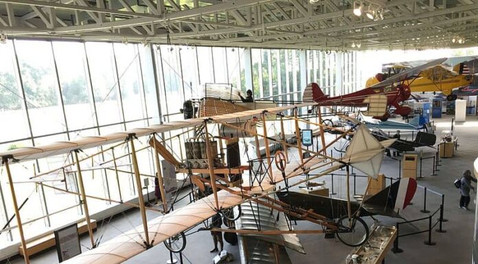 Mostra del Museo dell'aeroporto di College Park