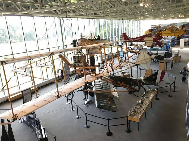 Mostra del Museo dell'aeroporto di College Park