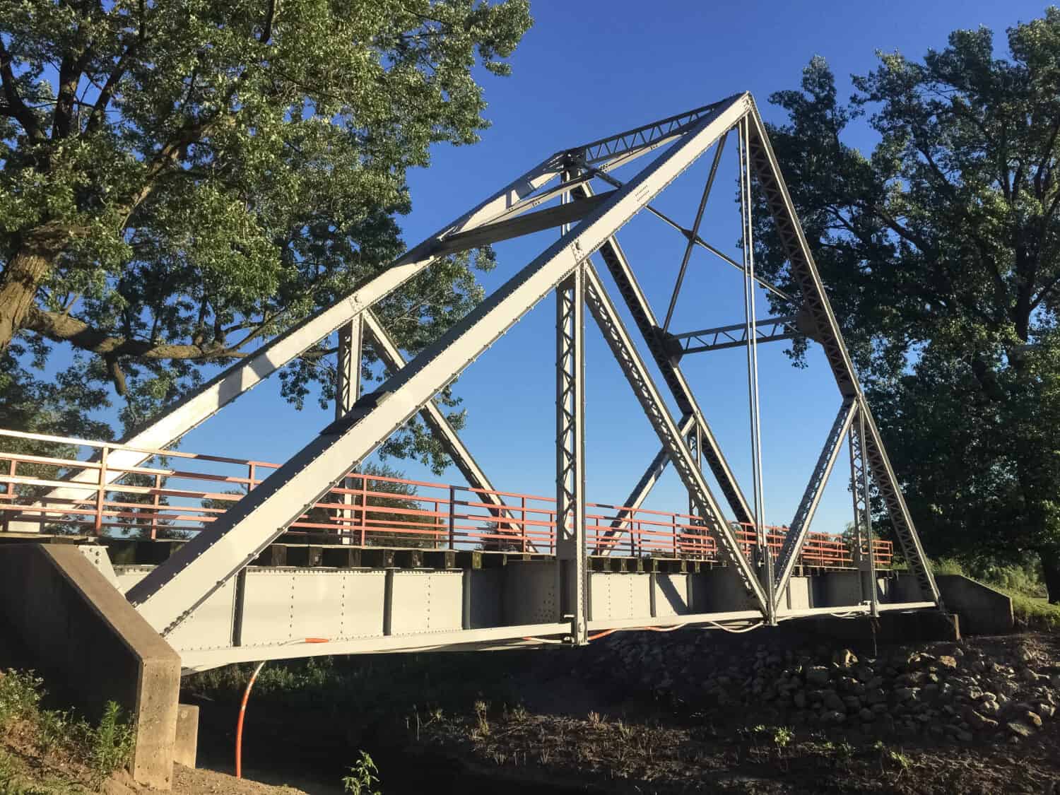 Storico Un ponte a cavalletto Parkville Missouri