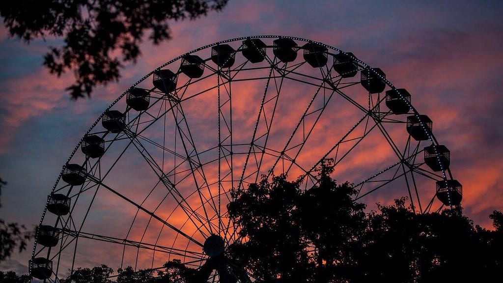 Colossus Ferris Wheel al Six Flags nel Missouri