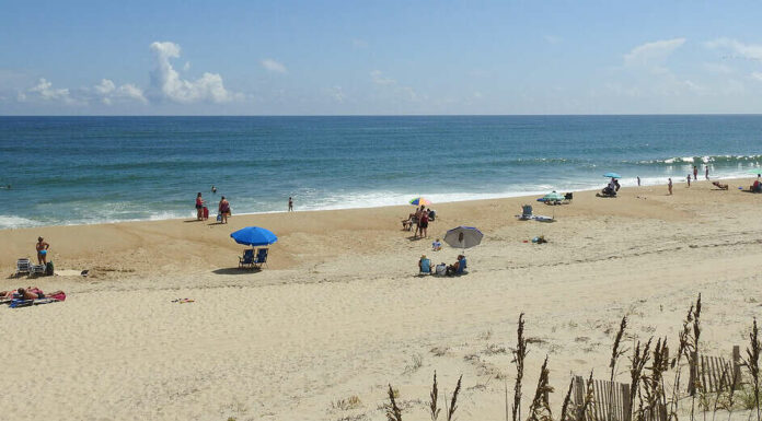 Spiaggia Outer Banks Carolina del Nord