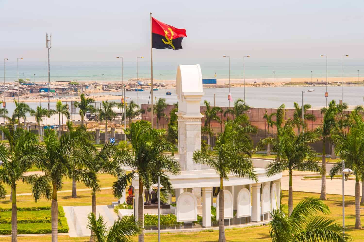 Importante monumento a Luanda, Angola, Africa
