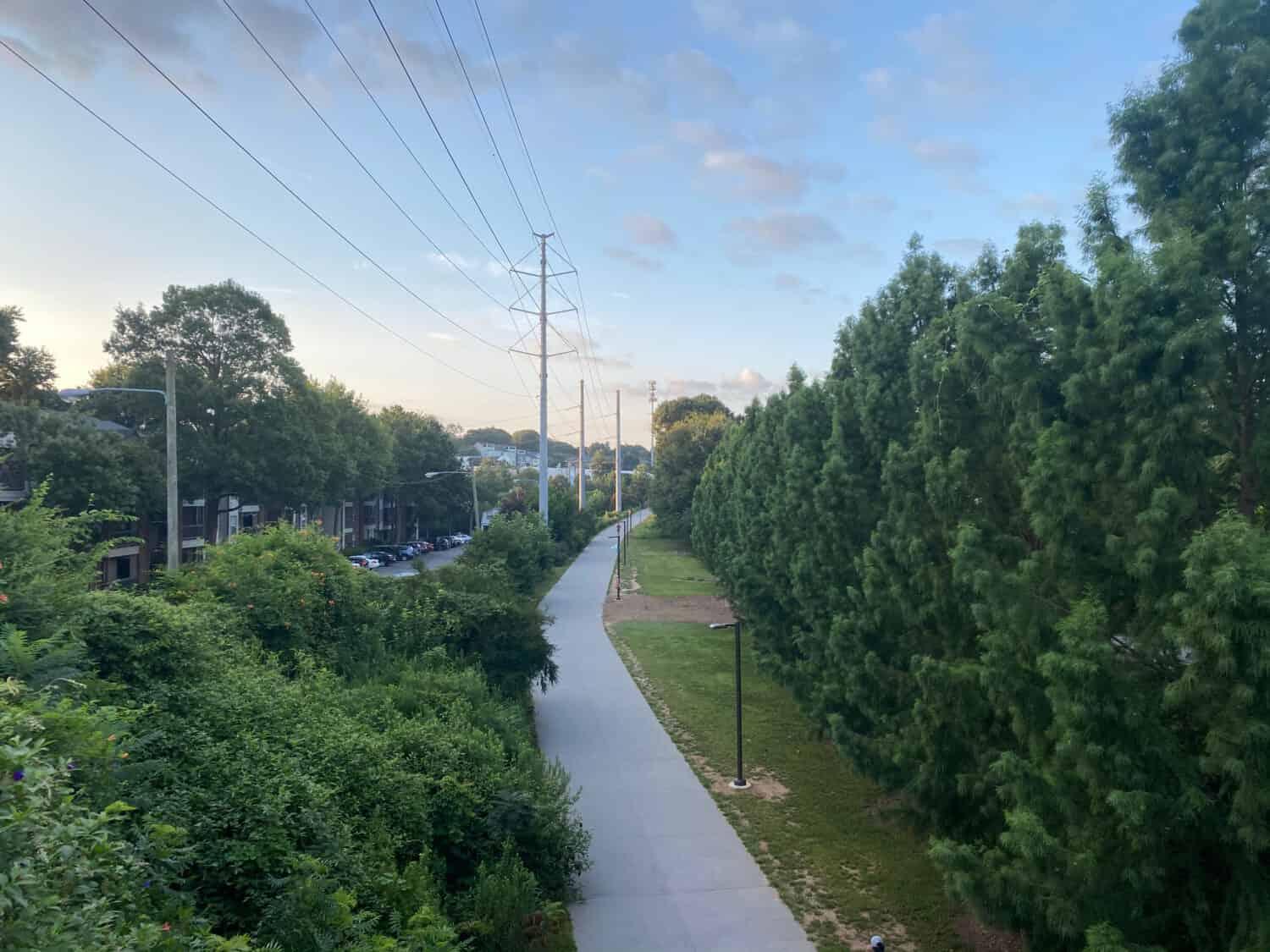 Atlanta Beltline Trail al mattino