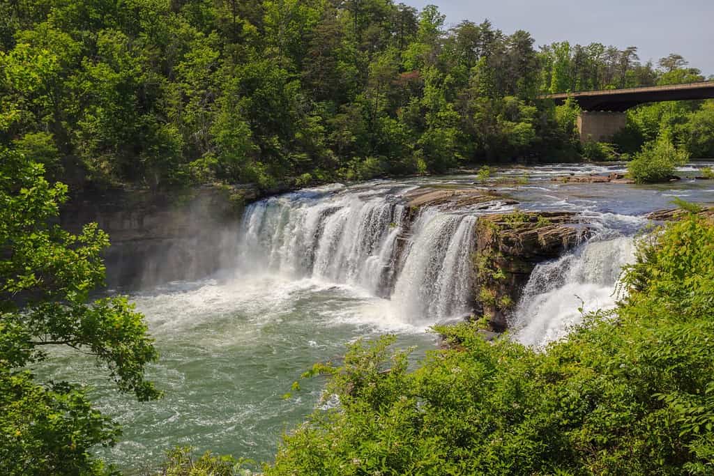 Little River Falls nella riserva nazionale del Little River Canyon