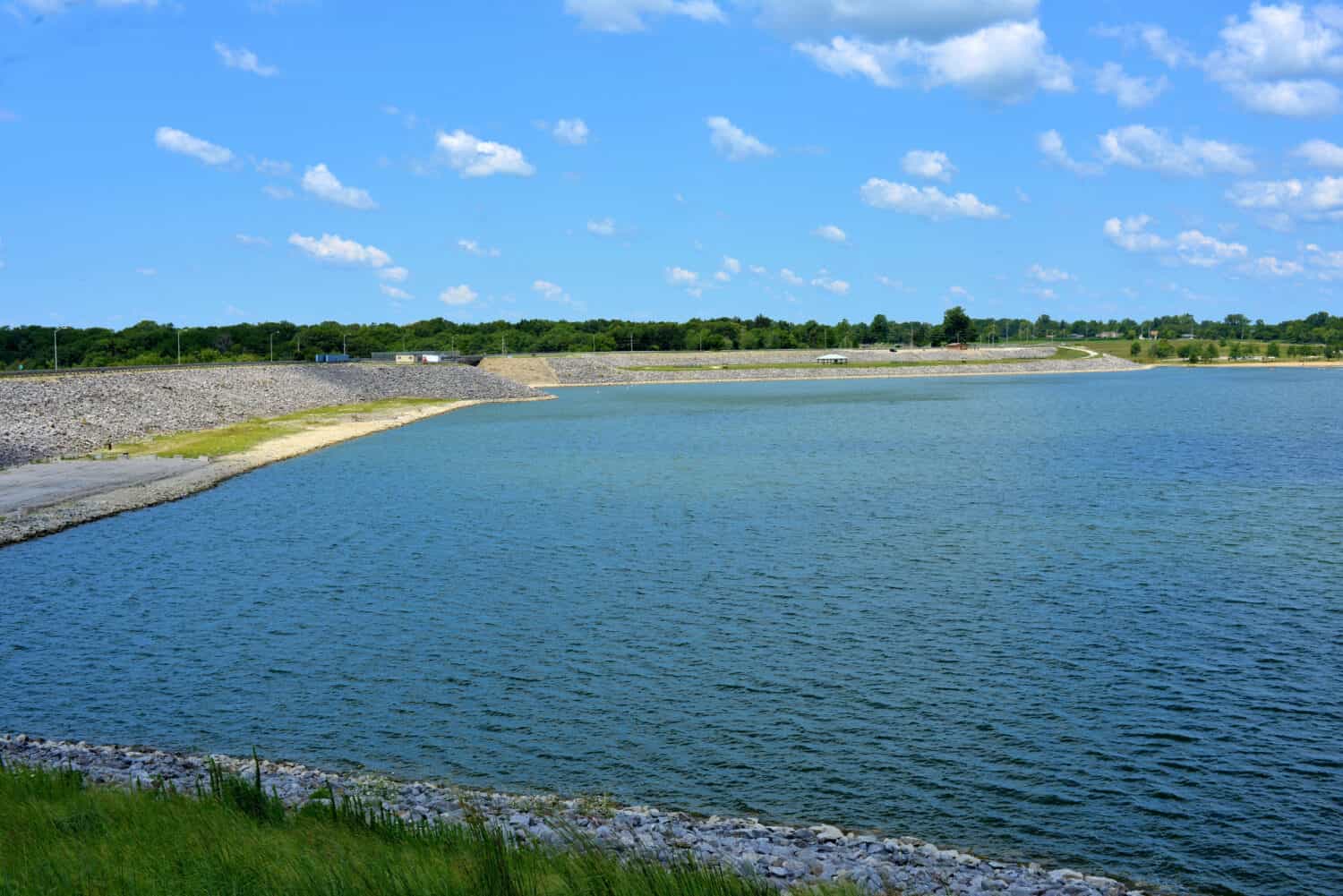 Lago Shelbyville, lago e diga dell'Illinois