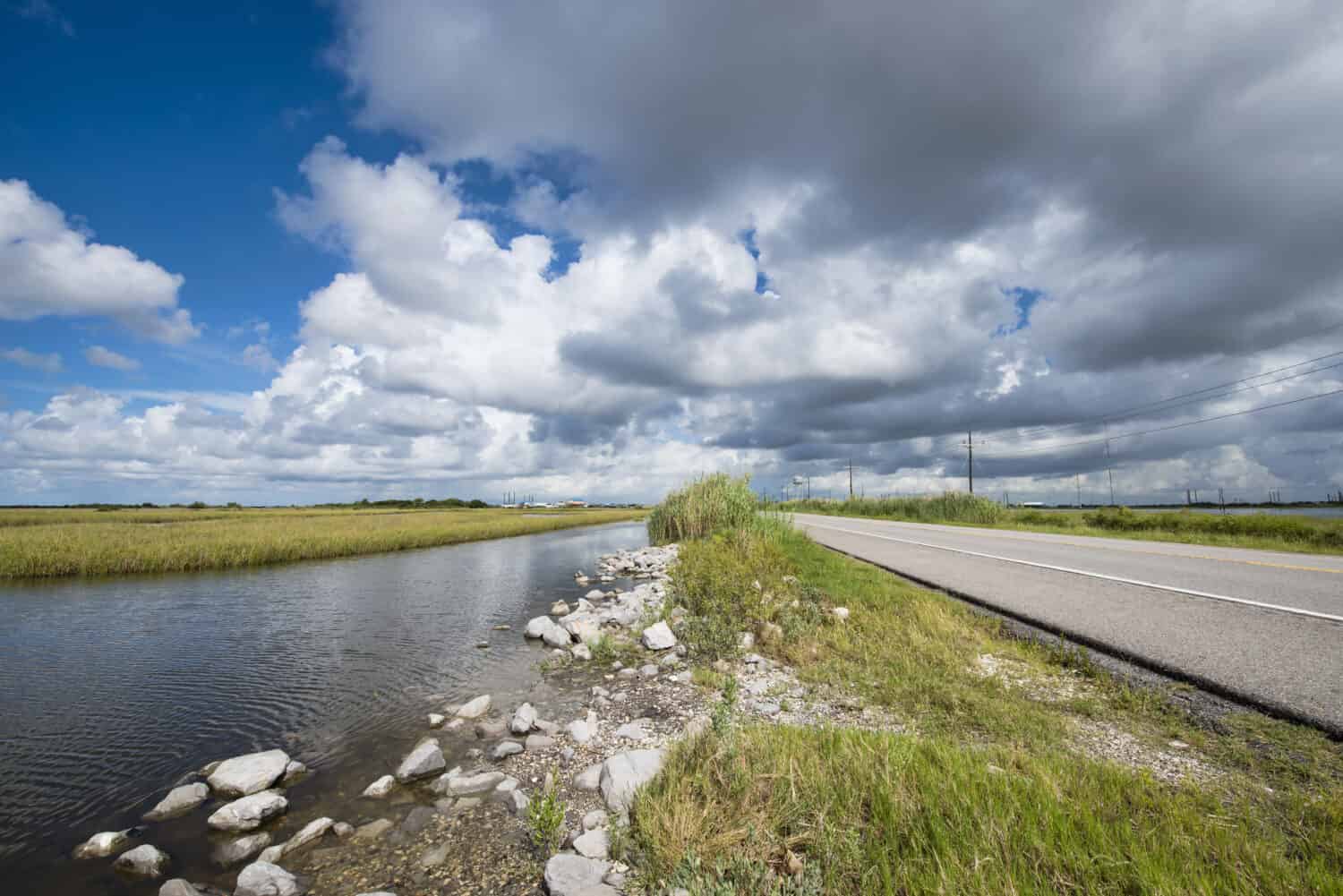 Autostrada 1 di Grand Isle Louisiana