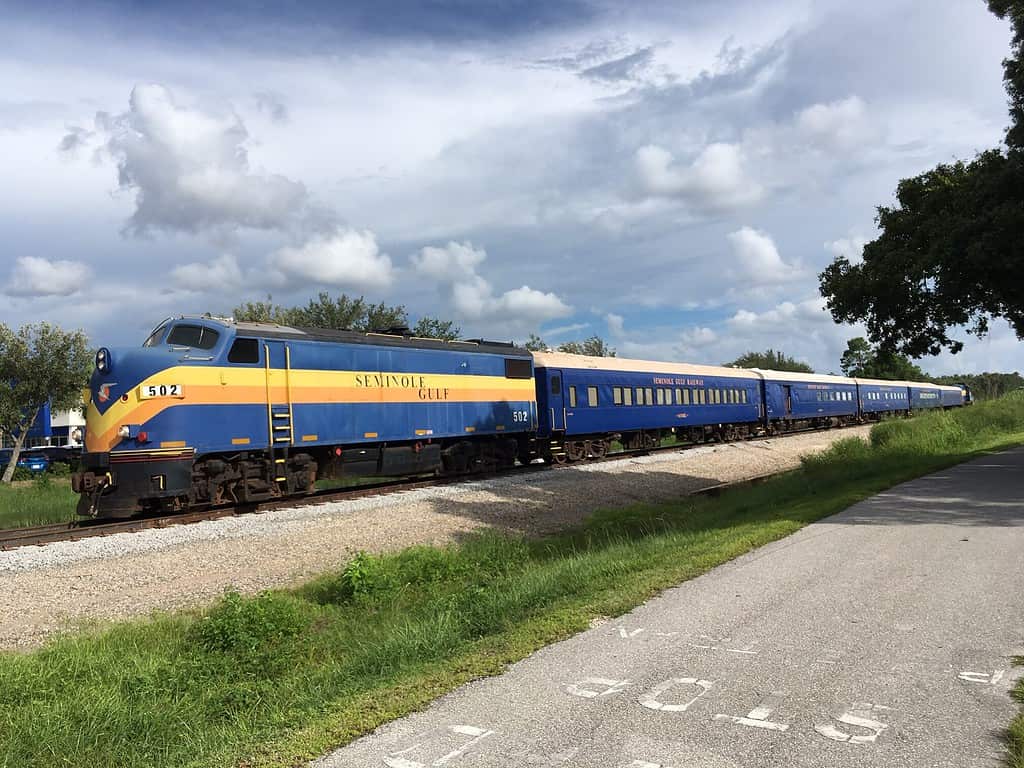 Ferrovia del Golfo di Seminole in Florida