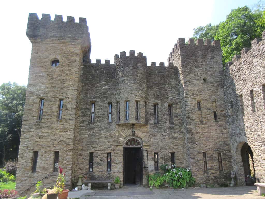 Un castello costruito dai Boy Scouts a Loveland, Ohio