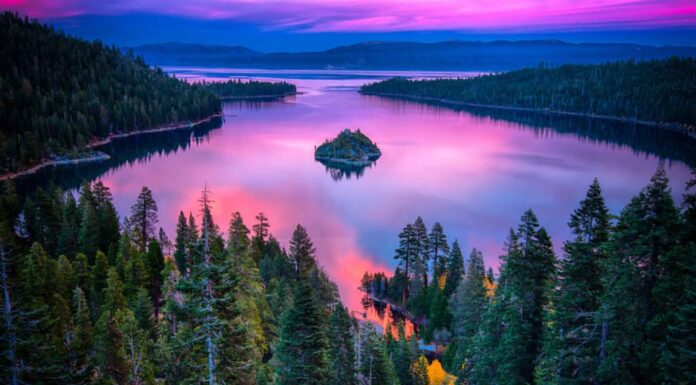 Lago Tahoe Sierra Nevada, California, Stati Uniti