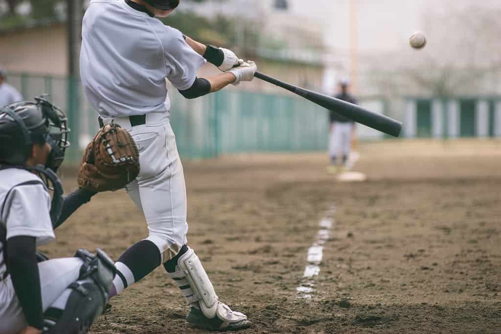 Giocatore di baseball del liceo