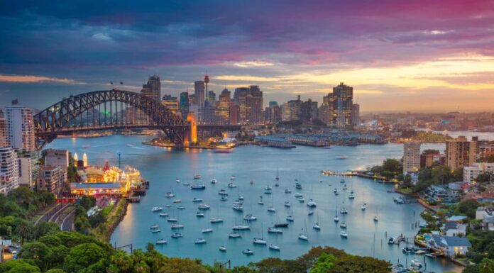 Ponte del porto di Sydney, Australia