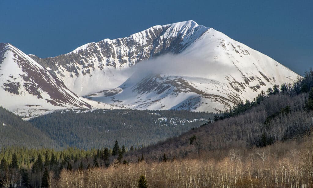 Il Monte Guyot è una vetta impegnativa nei Monti Appalachi a causa della sua posizione remota.