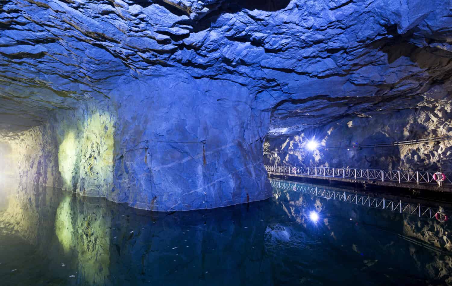 Storia della guerra famose attrazioni turistiche - Taiwan Kinmen National Park - Tunnel Zhaishan