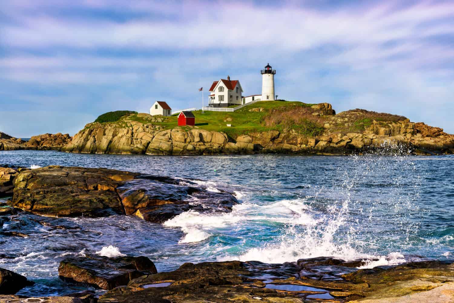 Nubble faro, York, Maine