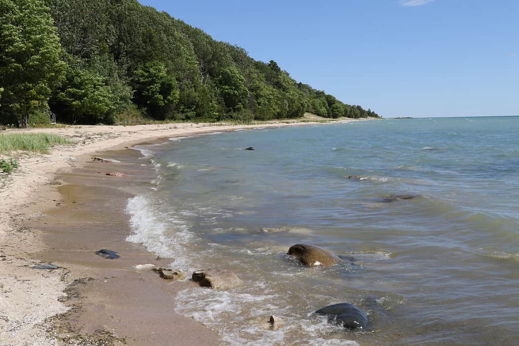 Le spiagge incontaminate di Beaver Island, nel lago Michigan.