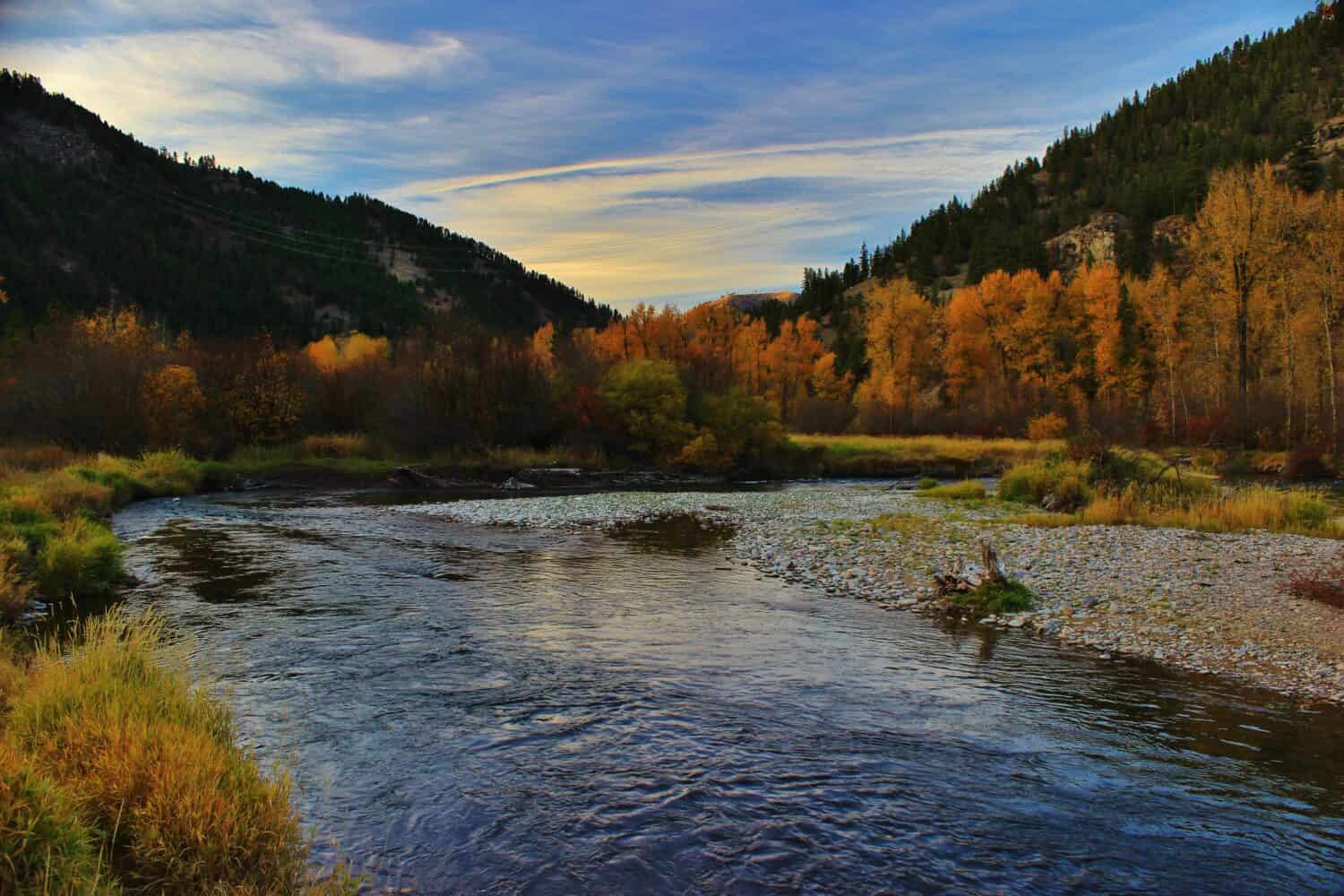 Fiume Clark Fork, Missoula, MT