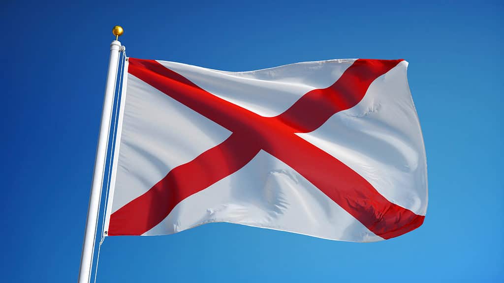 bandiera dell'Alabama