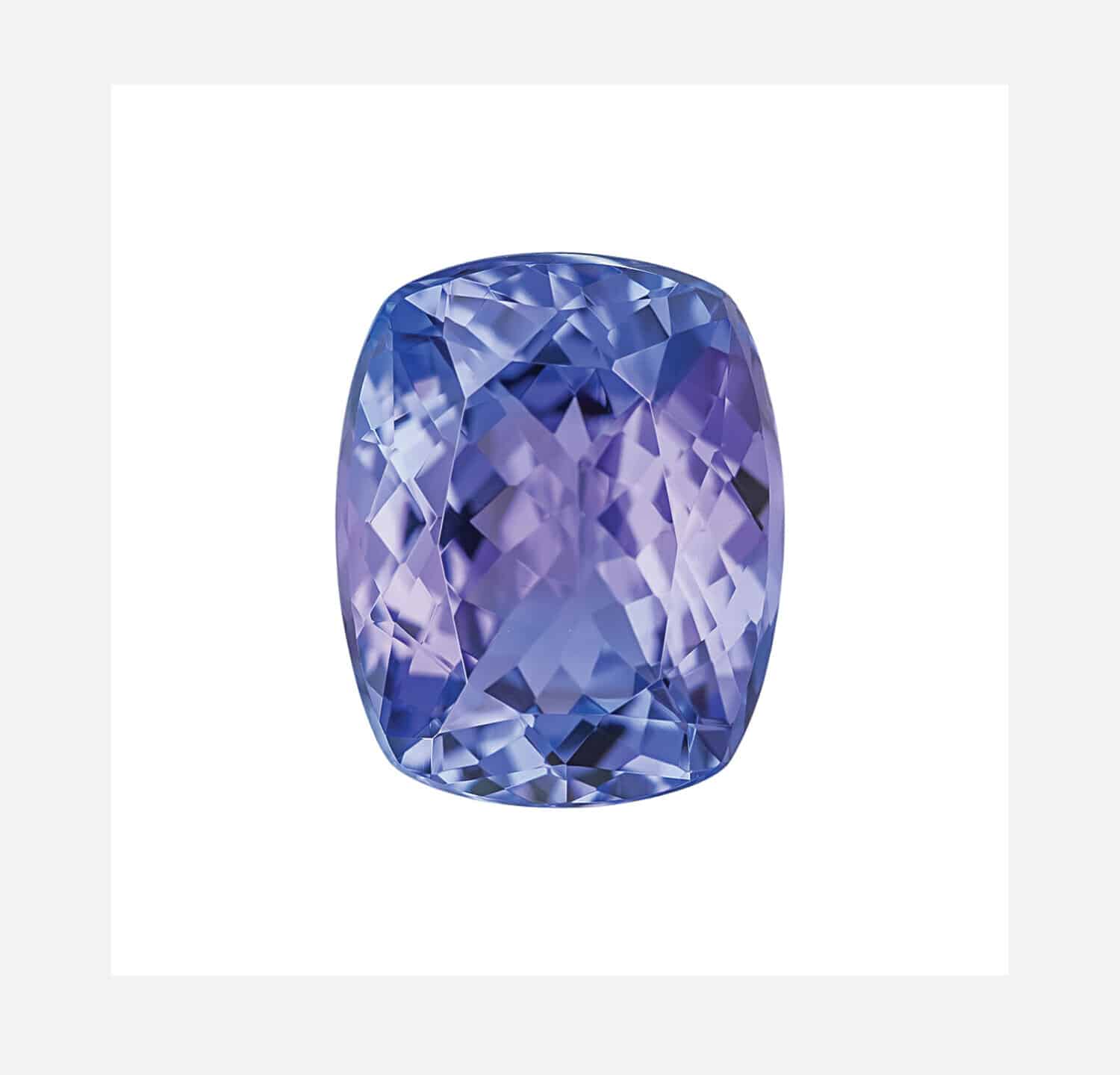 Cuscino a forma di tanzanite diamantata Cuore di smeraldo Marquise Ottagono Scacchiera Ovale Pera Trilione quadrato