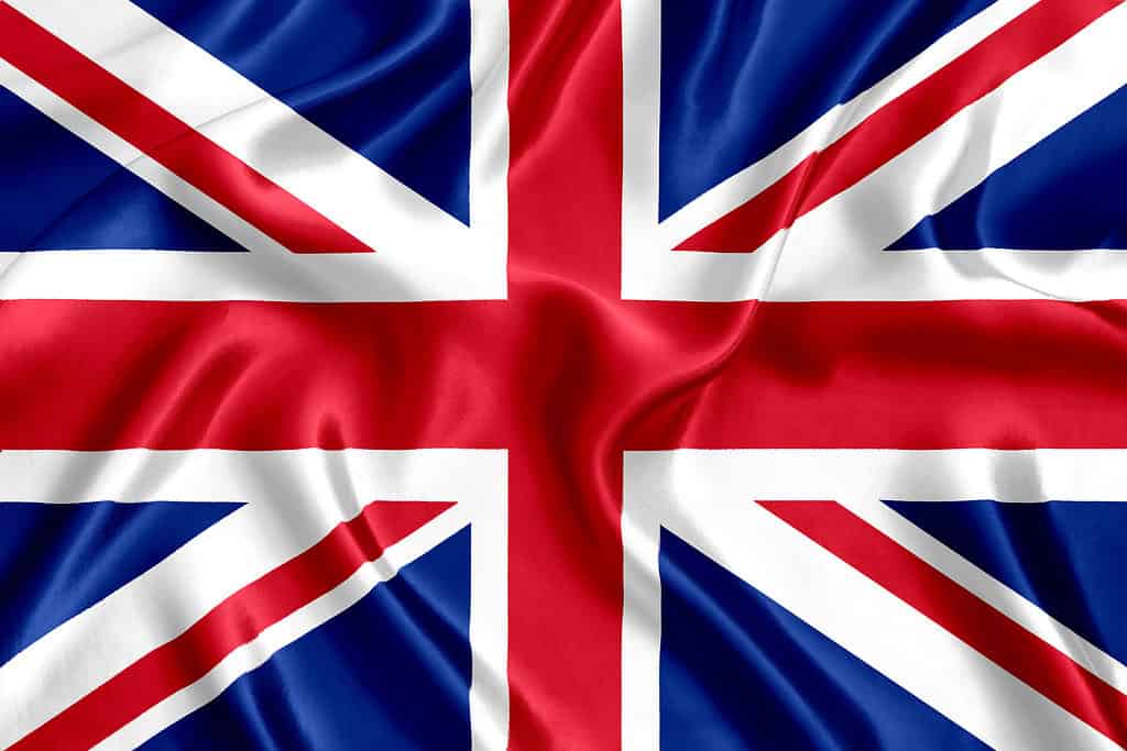 bandiera dell'Inghilterra