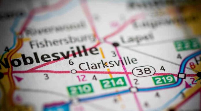 Clarkville.  Indiana.  Stati Uniti d'America