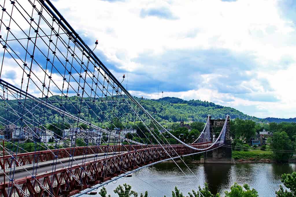 Ponte sospeso a rotelle