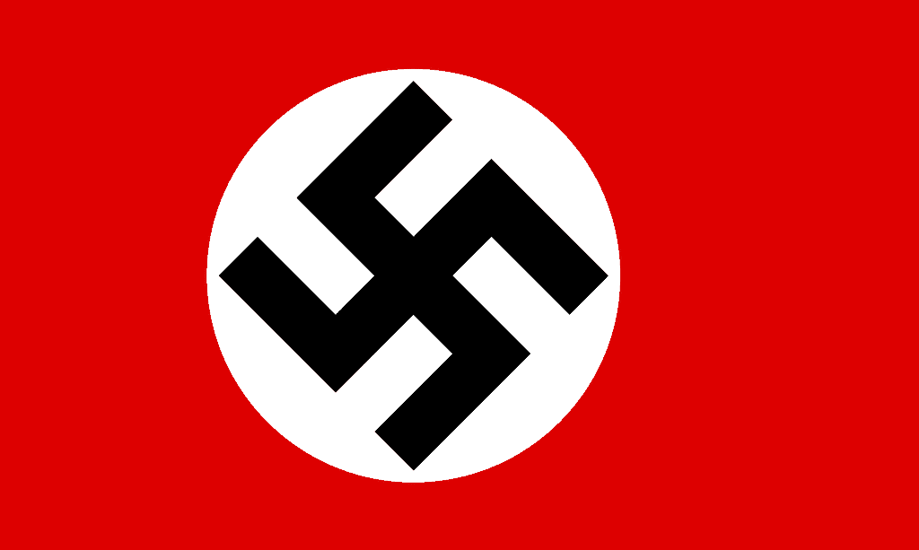 Bandiera nazionale e insegna mercantile del Reich tedesco dal 1935 al 1945.I