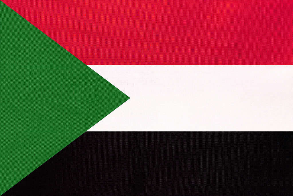 La bandiera del Sudan
