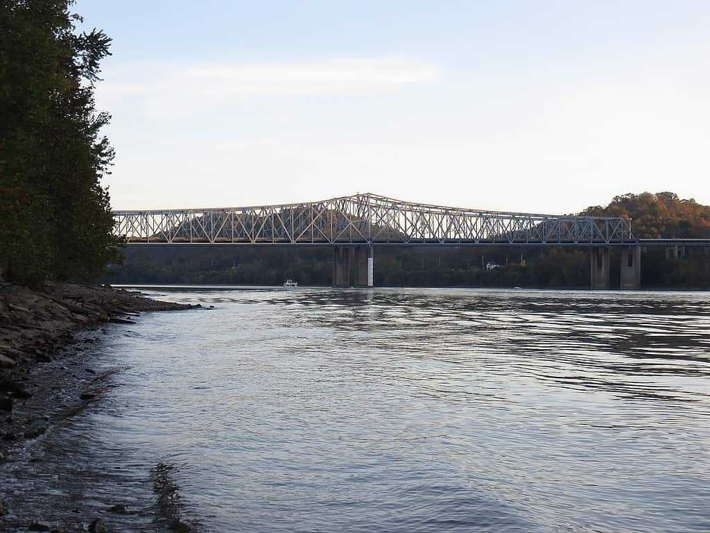Ponte Combs – Hehl sul fiume Ohio a Cincinnati, Ohio