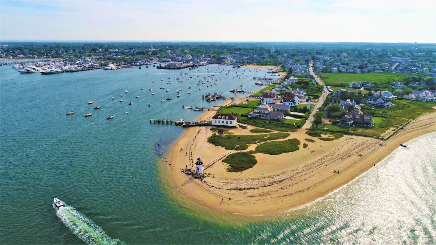 L'ingresso di Nantucket, Massachusetts.