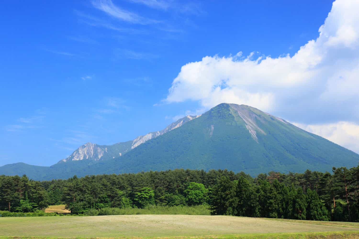 Mt. daisen nella prefettura di tottori in giappone