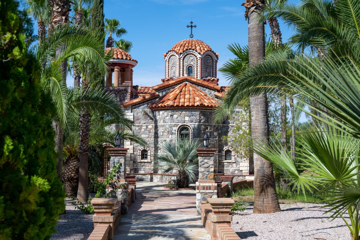 Cappella di San Nicola situata nel monastero greco-ortodosso di Sant'Antonio in Arizona
