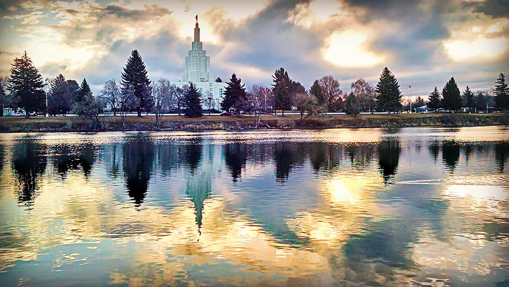 Idaho Falls, Idaho, Costruzione del tempio, Mormonismo, Inizi