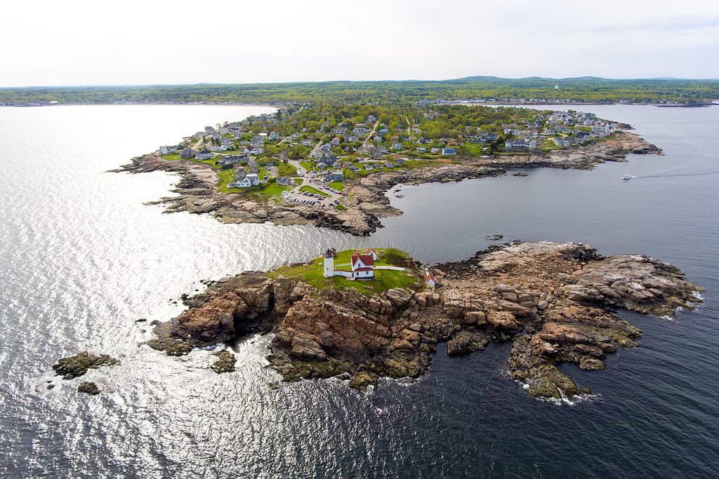 Faro di Cape Neddick, York, ME, USA