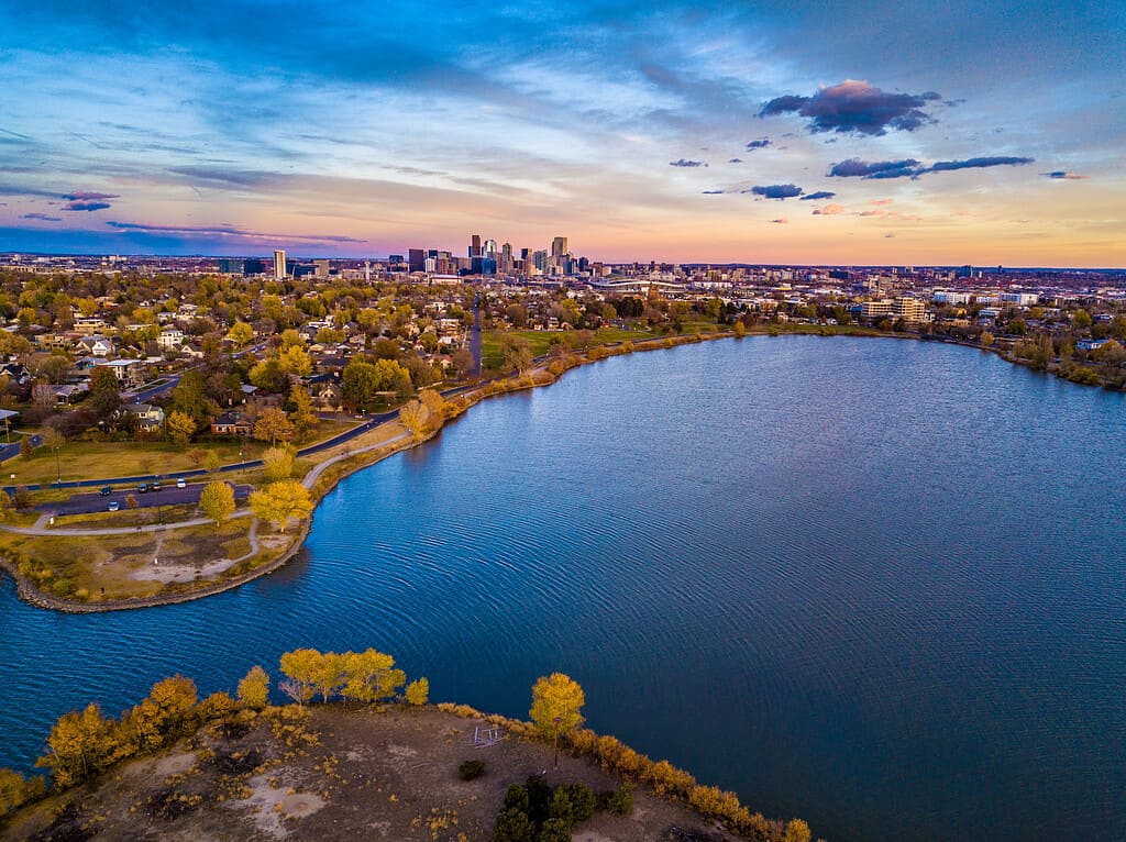 Il lago Colorado di Sloan