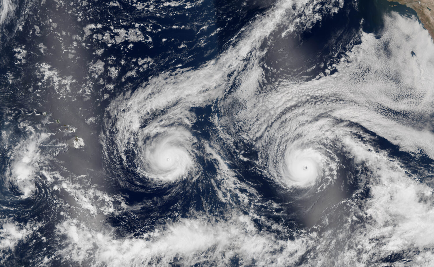 Uragani Cyclone vista dallo spazio.  Uragani Ida Cyclone dall'alto, il cielo.  Tifone.  Elementi di questa immagine sono forniti dalla Nasa.