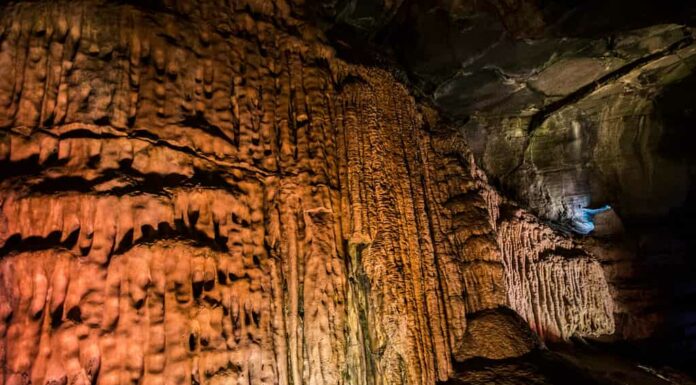 Howe Caverns Speleologia stalagmiti stalattiti nello stato di New York