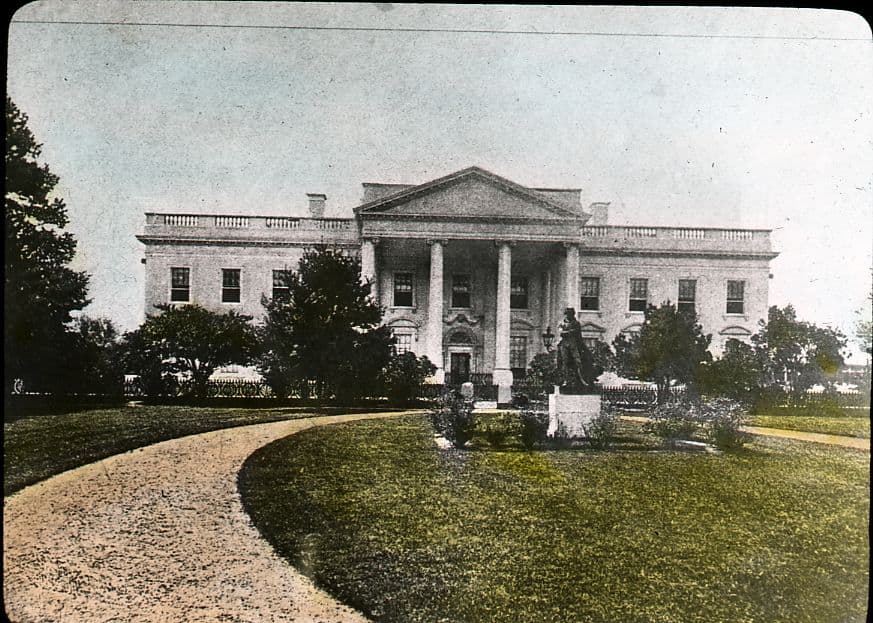 La Casa Bianca nel 1860