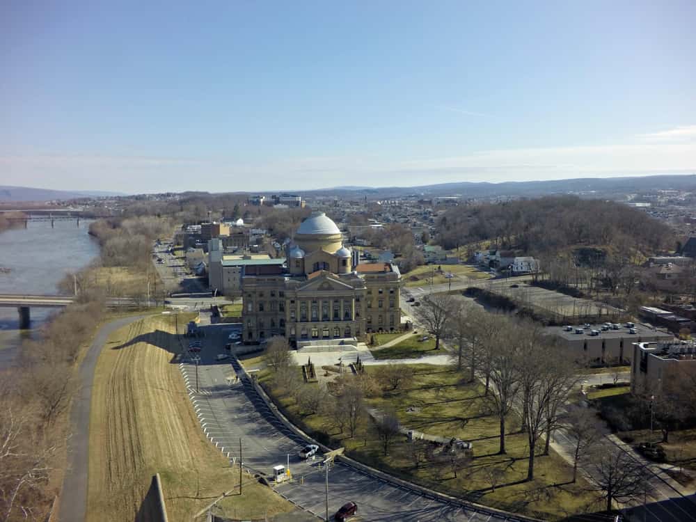 Il tribunale della contea di Luzerne a Wilkes Barre, Pa.