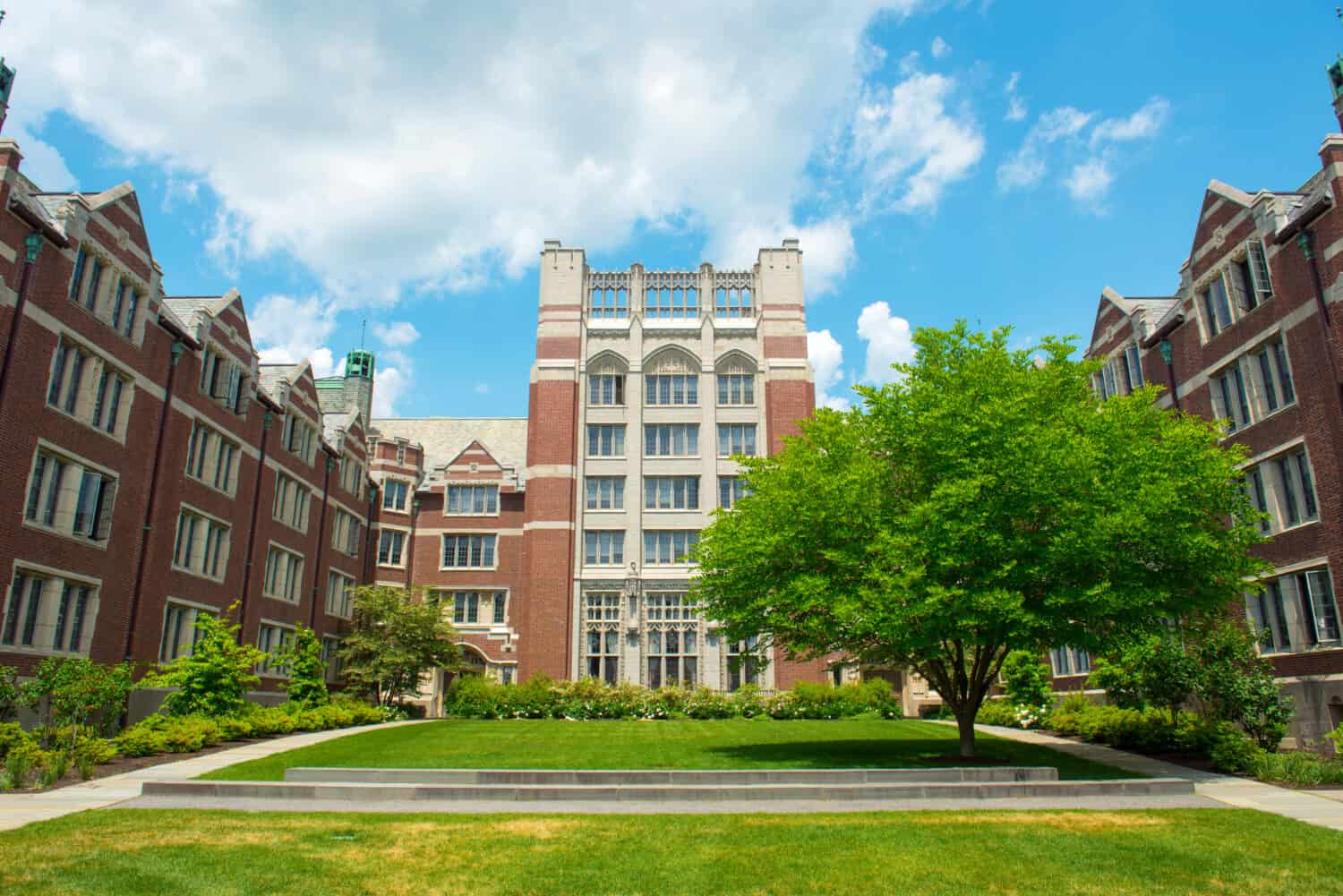 Wellesley College Tower Court a Wellesley, Massachusetts MA, Stati Uniti d'America.